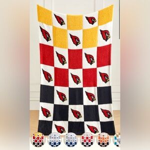 NWT NFL ARIZONA CARDINALS the Styled Collection Blanket